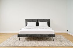 Кровать Сильвия 1,6 (Графит), ДСВ-Мебель