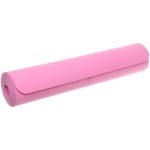 Коврик для йоги 6 мм 183*61 см «Шамбола» с лазерной гравировкой (ТРЕ), розовый