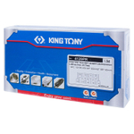 KING TONY (4120PR) Набор торцевых насадок 1/2", HEX, 4-17 мм, 9 предметов