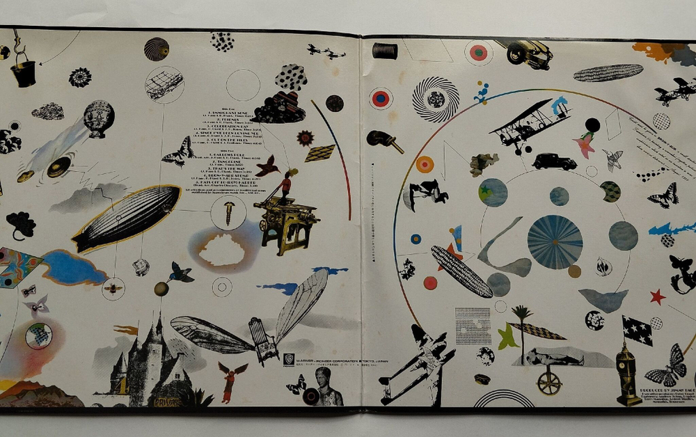 Винтажная виниловая пластинка LP Led Zeppelin III (Japan 1976) (No Obi) Immigrant Song