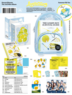 (ПРЕДЗАКАЗ) Альбом HEARTS2HEARTS - LEMON TANG 2nd Mini Album SUMMER KIT (LIMITED) Version