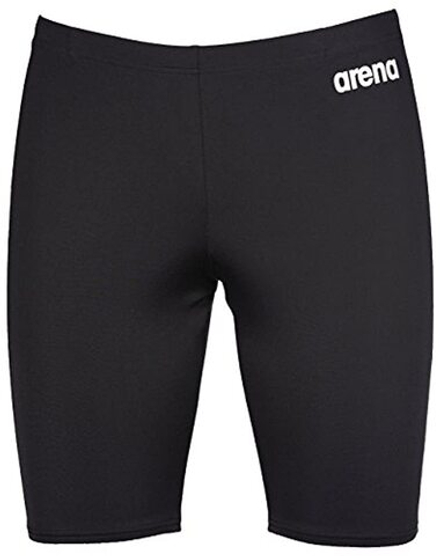Плавки  ARENA M SOLID JAMMER, артикул 2A256, цвет 055 (Черный/белый)