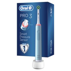 Электрическая зубная щетка ORAL-B Pro 3 /D505.513.3 Голубая 3 режима тип 3772