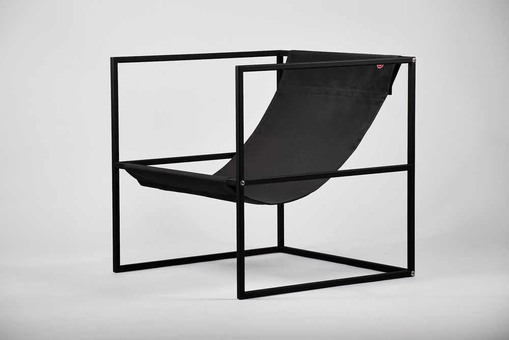 Уличное кресло TESS Outdoor Chair black / anthracite textile (Up!Flame)