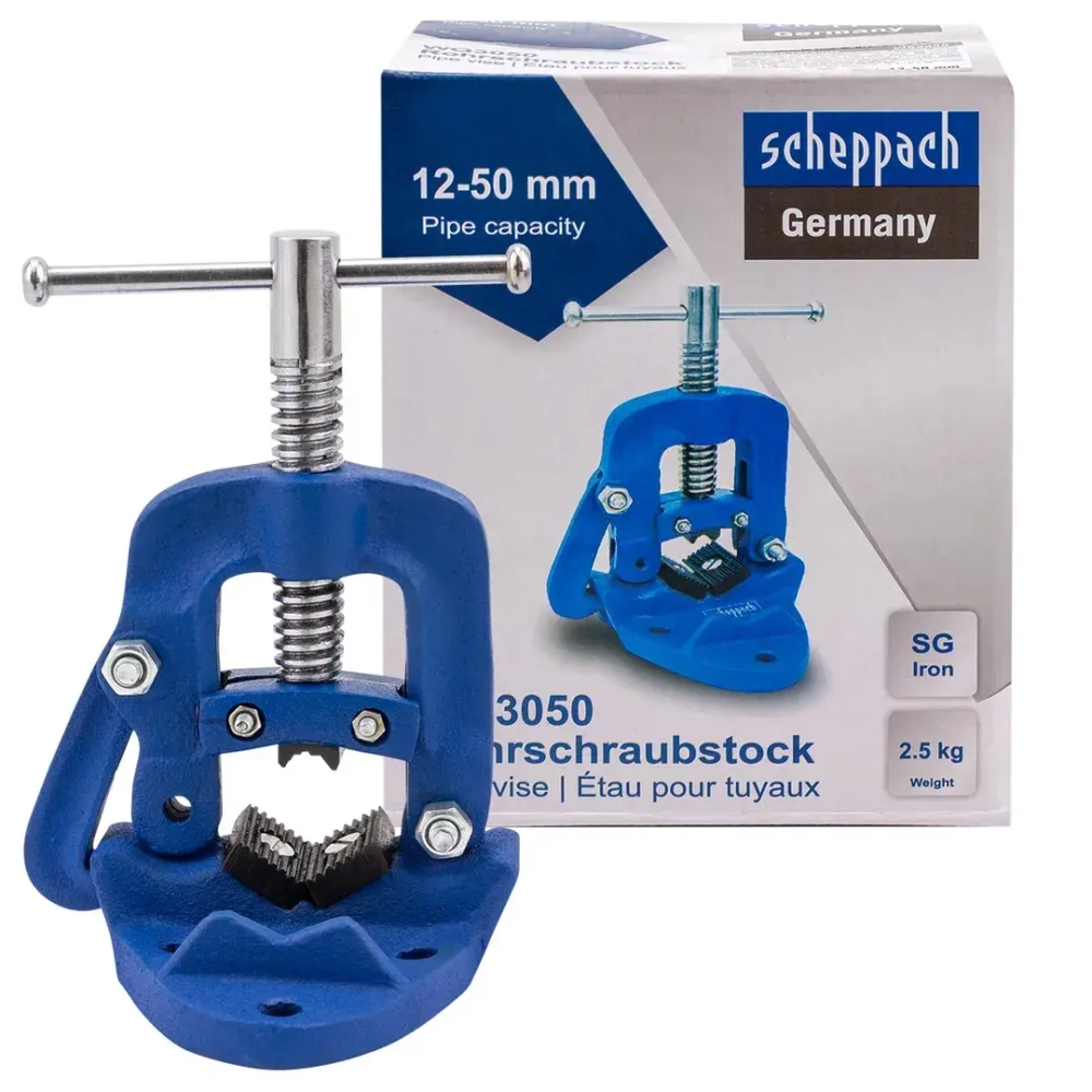 Тиски трубные 12-50мм Scheppach Sch-WQ3050