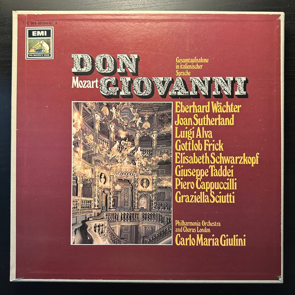 Моцарт - Дон Жуан 4LP (Германия)