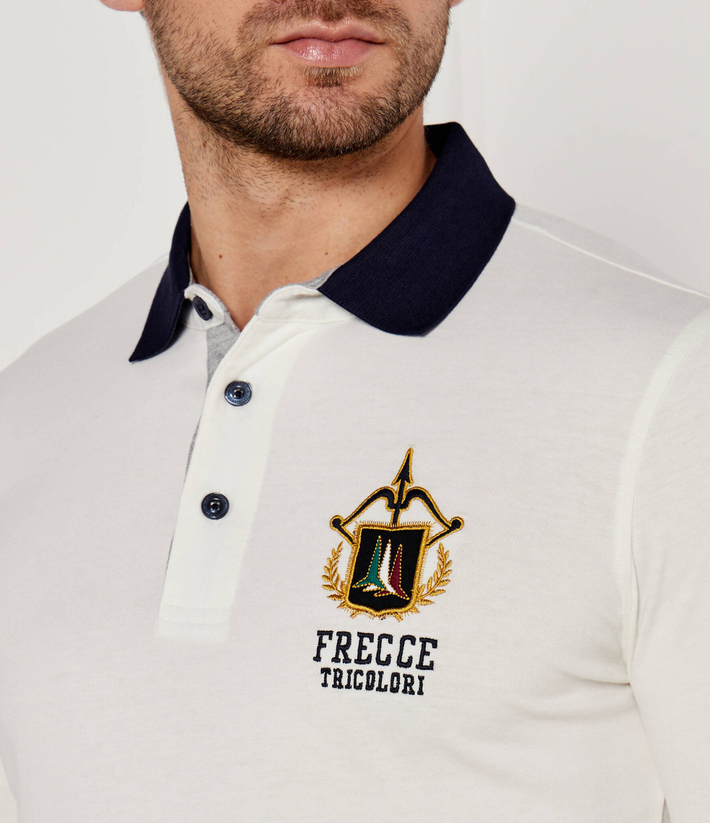 Поло Aeronautica Militare - экрю(PO1813J564)