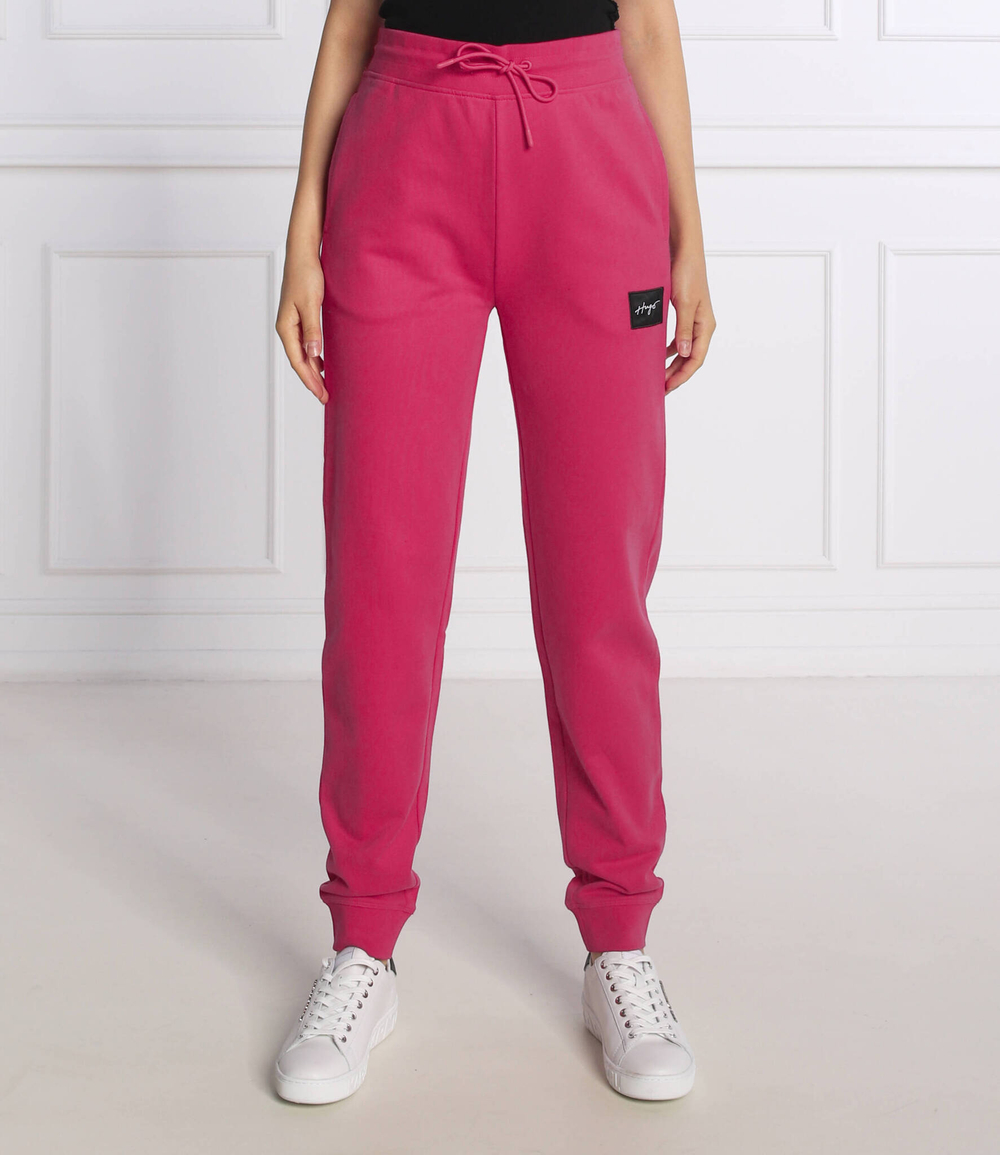 спортивные штаны easy jogger_1 HUGO - розовый(50485414)