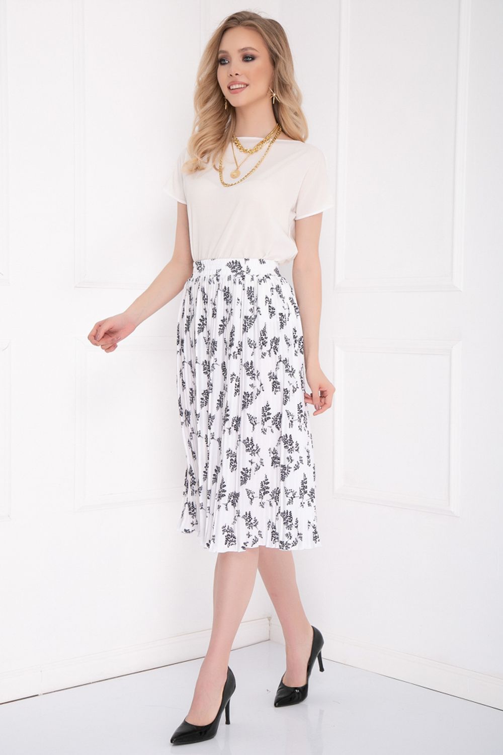 ЮБКА ВИНСЕНТЕ (ВАЙТ РАМО) Bellovera (Акция)