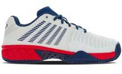 Теннисные кроссовки K-Swiss Express Light 3 HB - bit of blue/blue opal/lollipop - White Blue Pink Бирюзовый