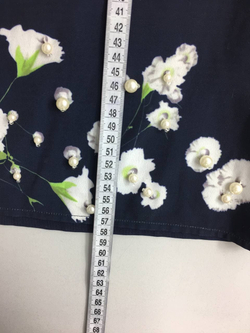 Топ Twist с аппликацией 44 размер