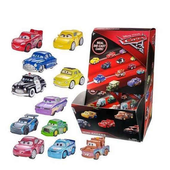 Bundle of 6: Disney Pixar Cars 3 Die-Cast Mini Racers Blind Bags