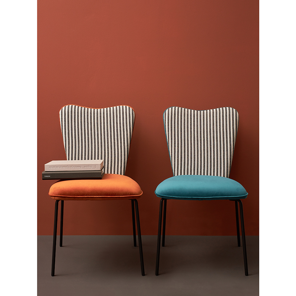 Стул Bergenson Bjorn Pompadour, велюр, изумрудный