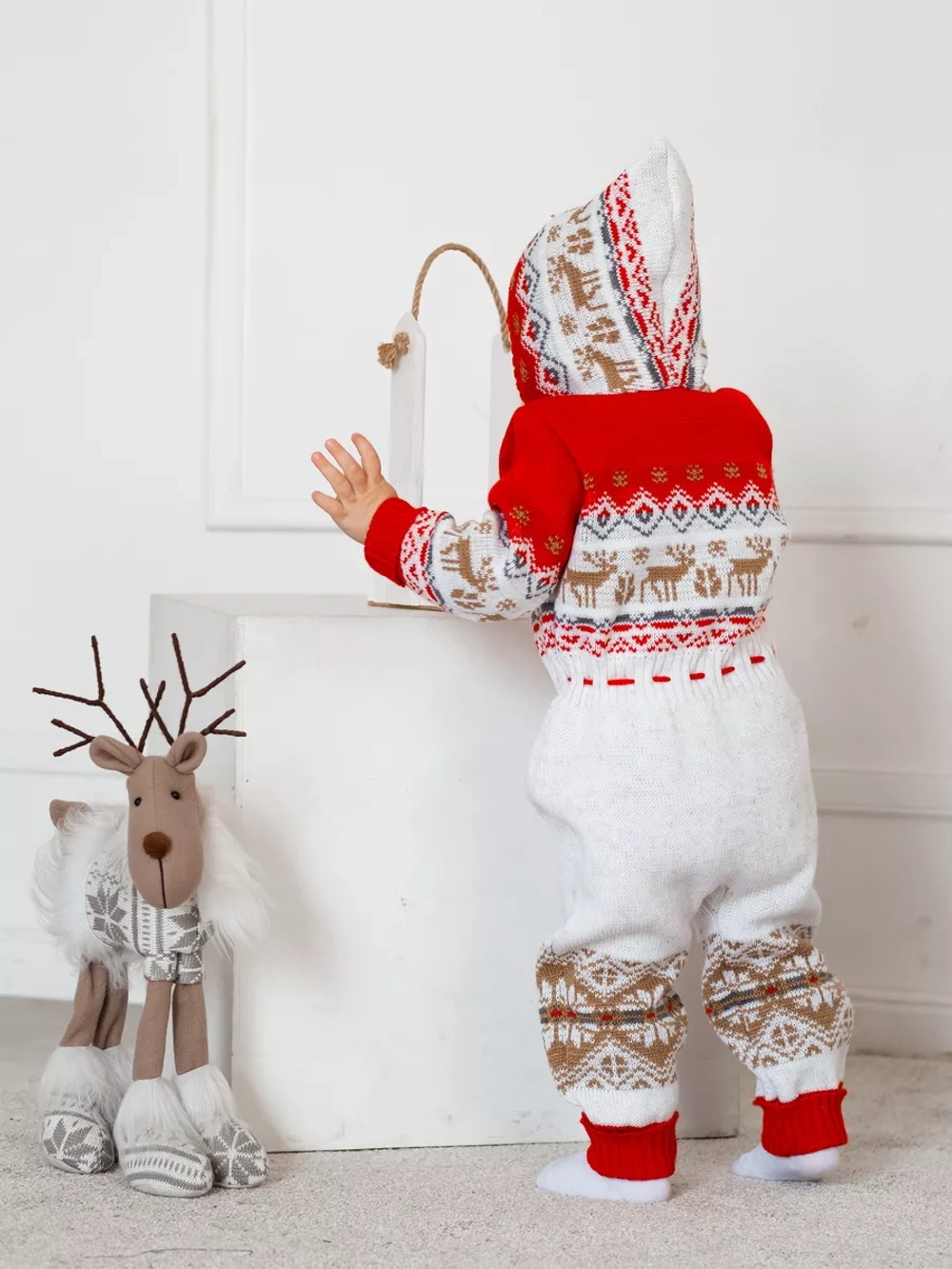 Комбинезон вязаный