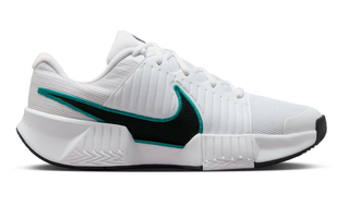 Мужские кроссовки теннисные Nike Zoom GP Challenge Pro - white/black radiant/emerald