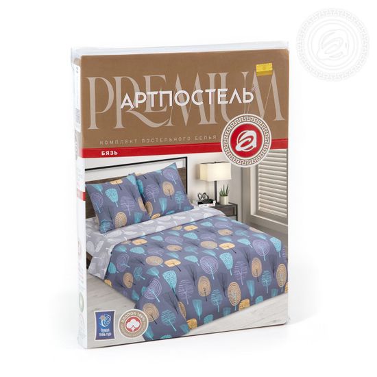 Полуторный комплект постельного белья Фэнтези бязь Премиум наволочки 70x70 см