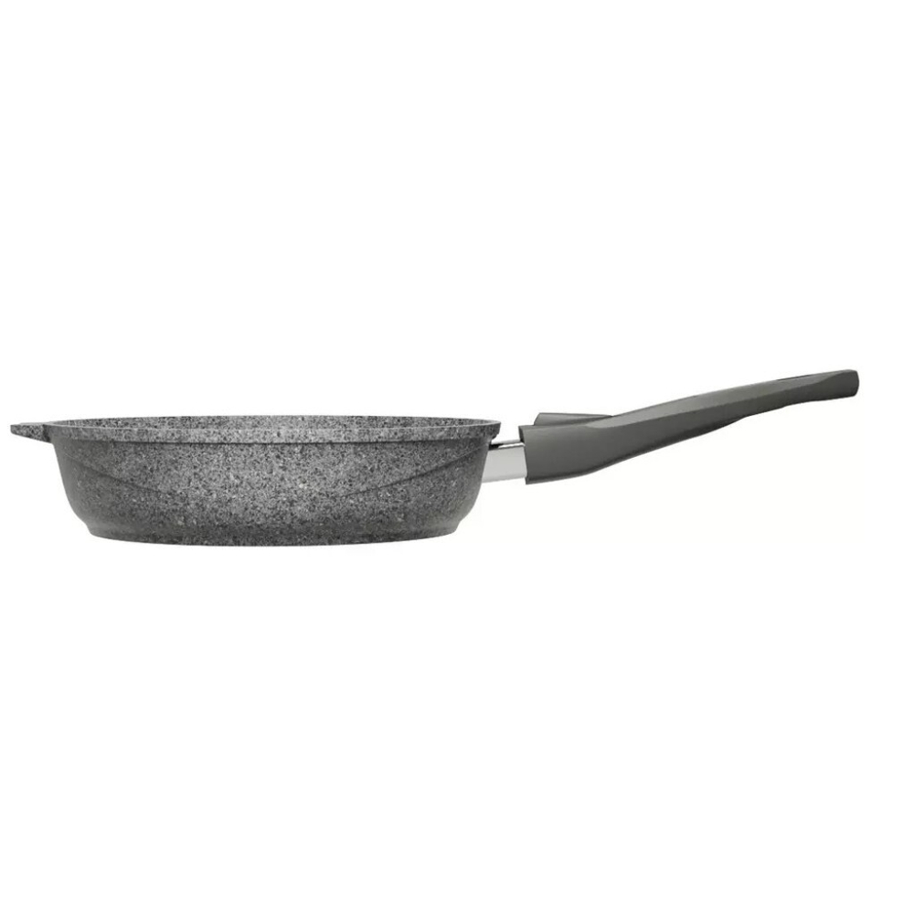 Сковорода литой алюминий, 18 см, антиприг, Мечта, Premium grey, сер, съем руч, 18901