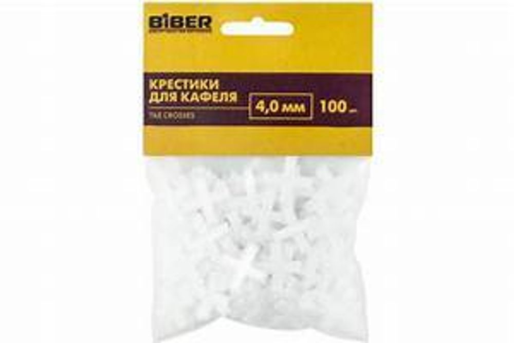 Крестики 4 мм,100 шт.BIBER