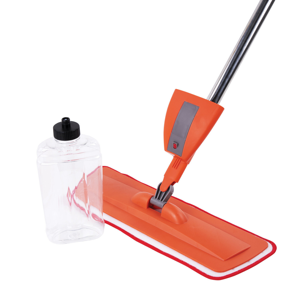 Швабра с распылителем воды плоская для мытья полов и уборки "Spray Mop" LAIMA
