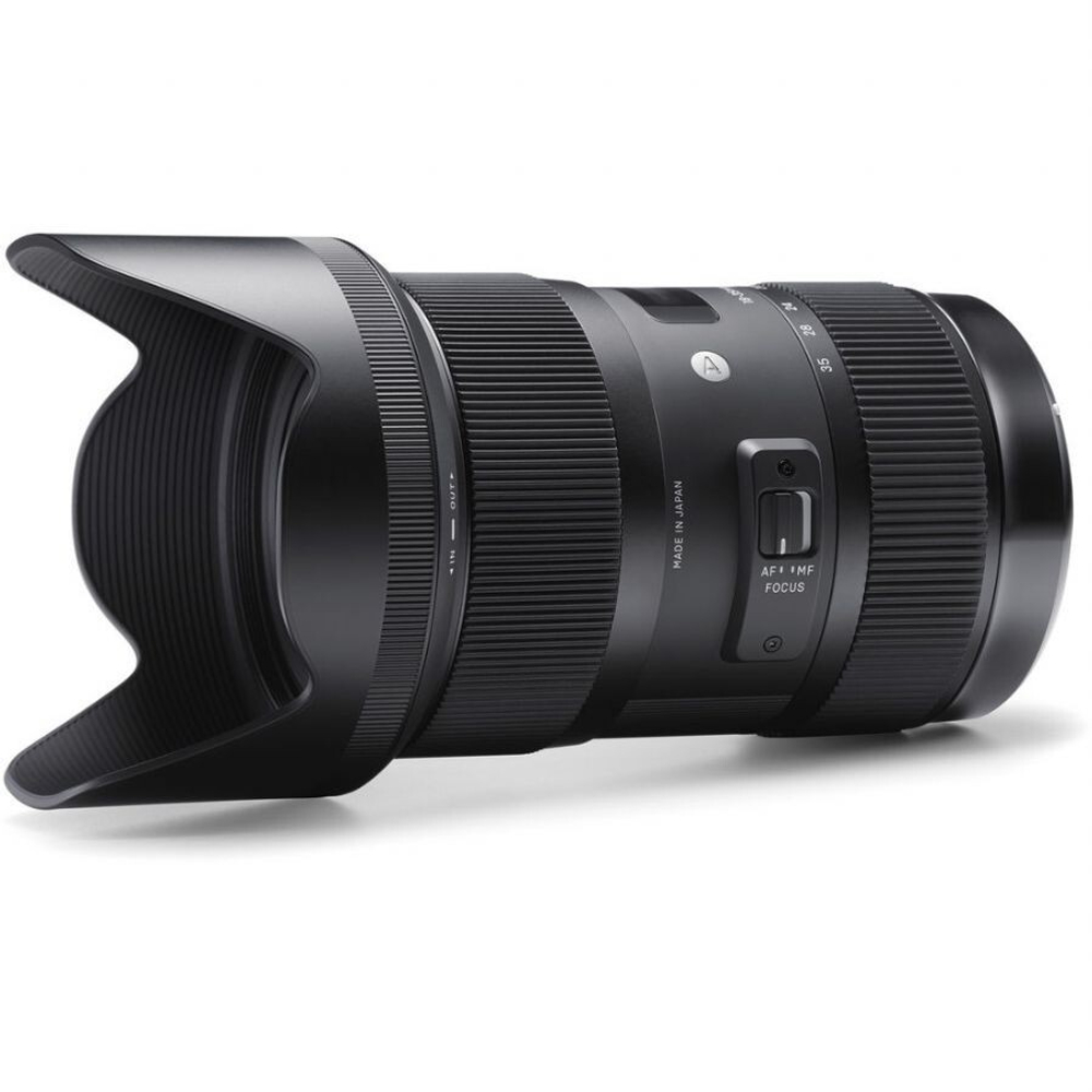Объектив Sigma AF 18-35mm f/1.8 DC HSM Art Nikon F, черный