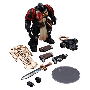 Фигурка Warhammer 40K Primaris Space Marines Black Templars Bladeguard Veteran 1:18 (10131010/040324/3054225/2, Китай)