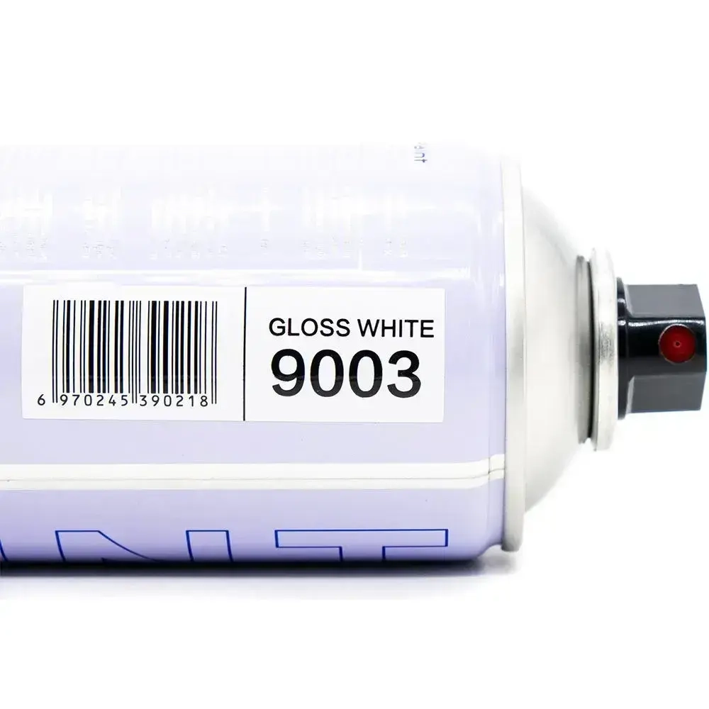 Белая глянцевая 520 мл. RAL 9003 акриловая краска аэрозольный баллончик Gamma Paint