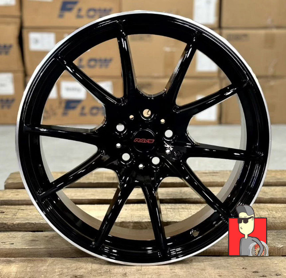Комплект дисков Rays G25 17x7.5 et35 5x100