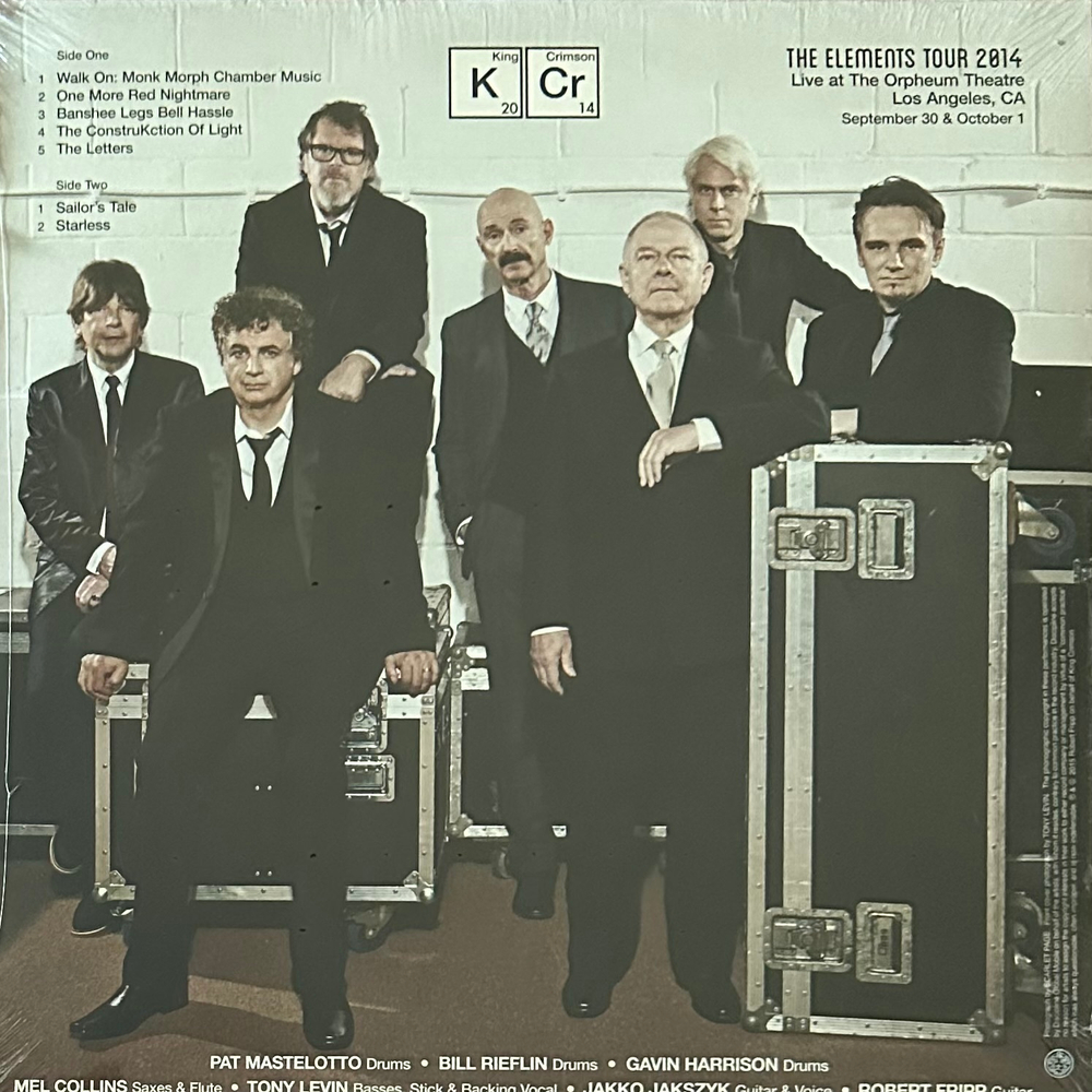 King Crimson ‎– Live At The Orpheum (Европа 2015г.)