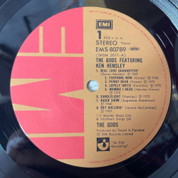Винтажная виниловая пластинка LP The Gods Featuring Ken Hensley (Japan 1976) (No Obi)