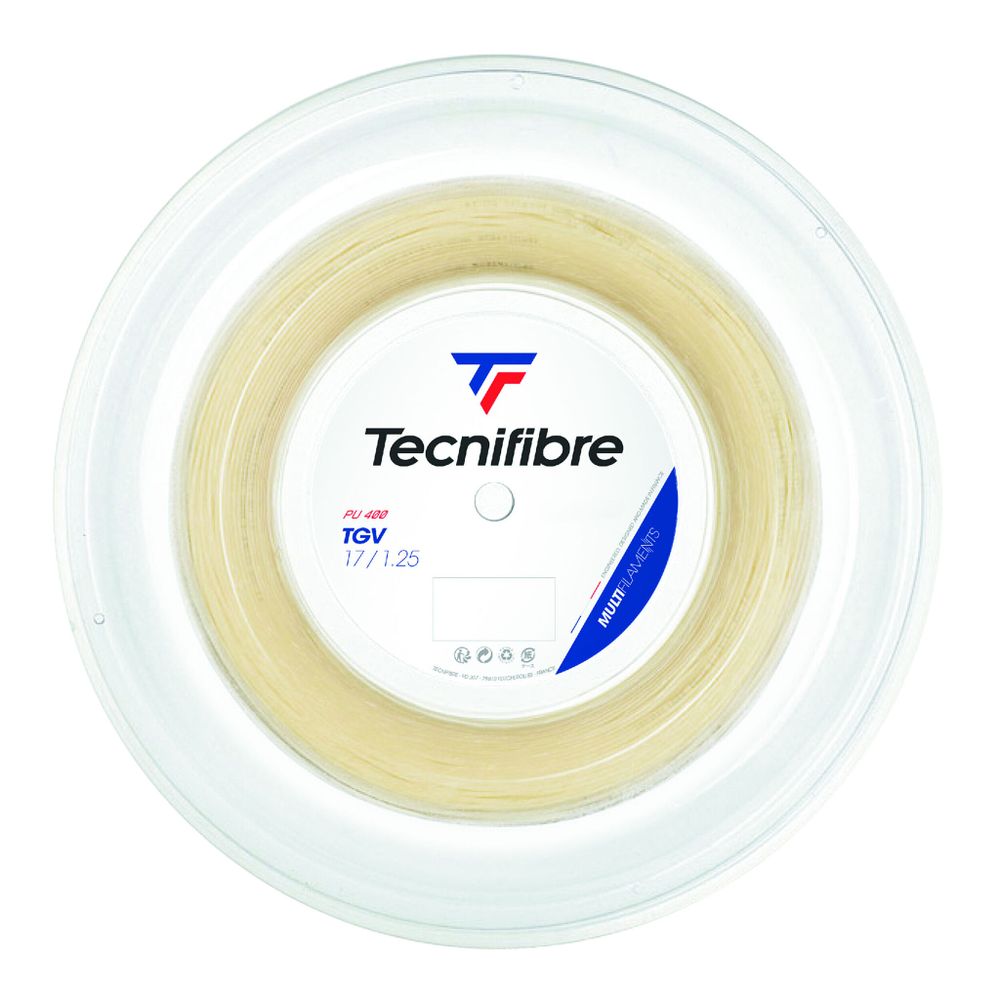 Струны теннисные Tecnifibre TGV 200m String Reel - Ecru