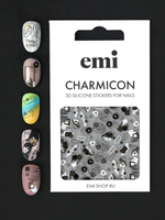 Charmicon 3D Silicone Stickers №207 Искусство
