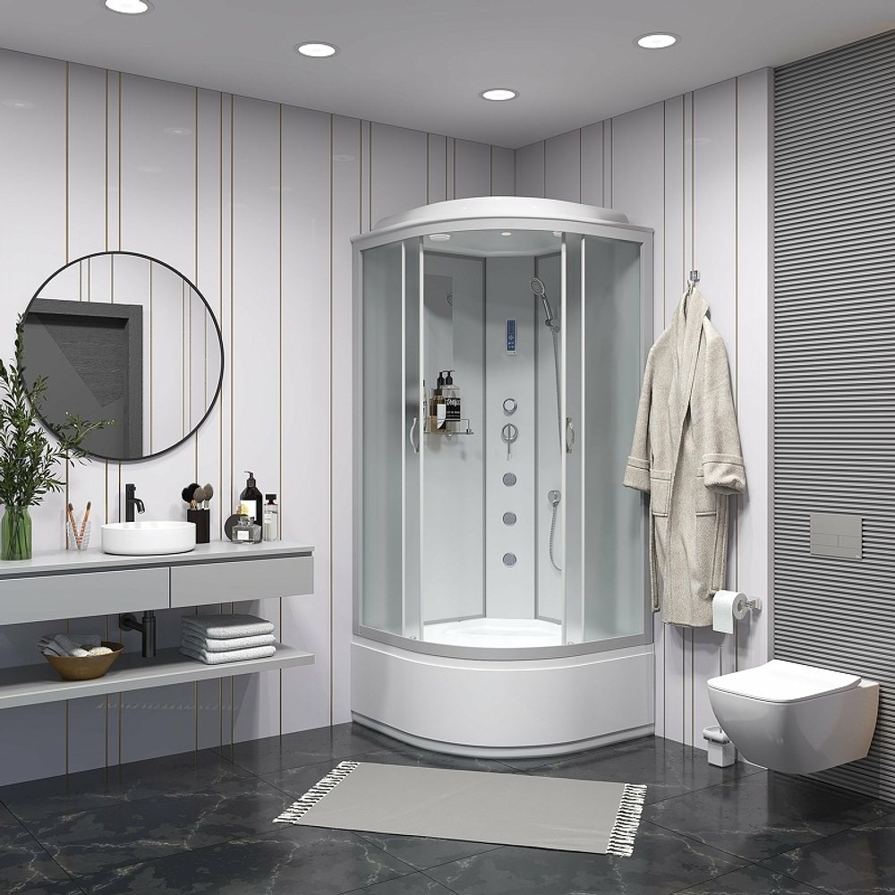 Душевая кабина Niagara Classic 80x80 NG-2307-14F с гидромассажем