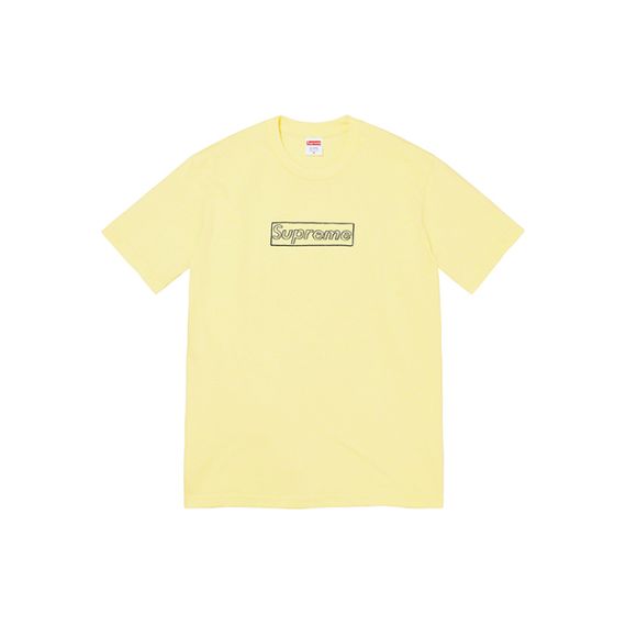 Supreme Week 18 x KAWS Chalk Logo Tee Box Logo T