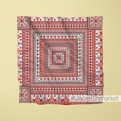 Платок с принтом 