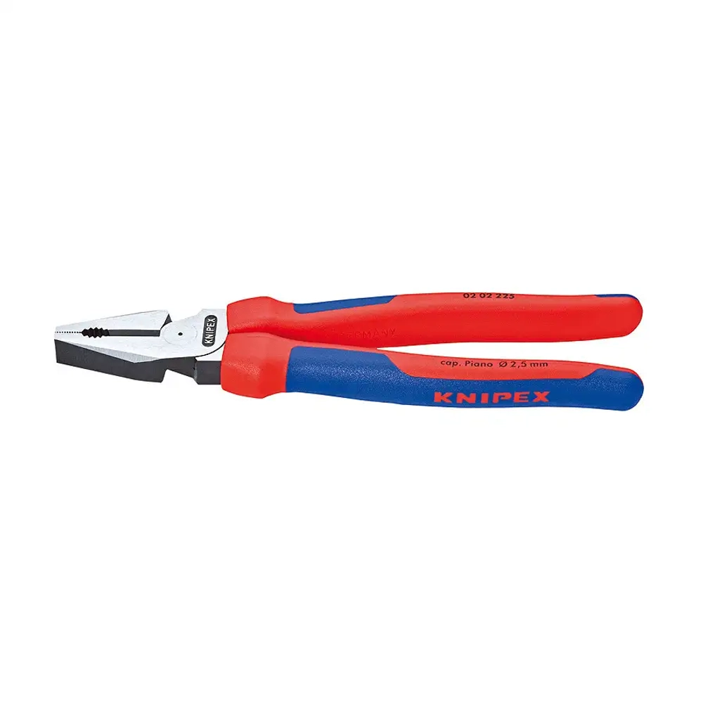 Плоскогубцы комбинированные особой мощности черненые 225 мм Knipex 02 02 225