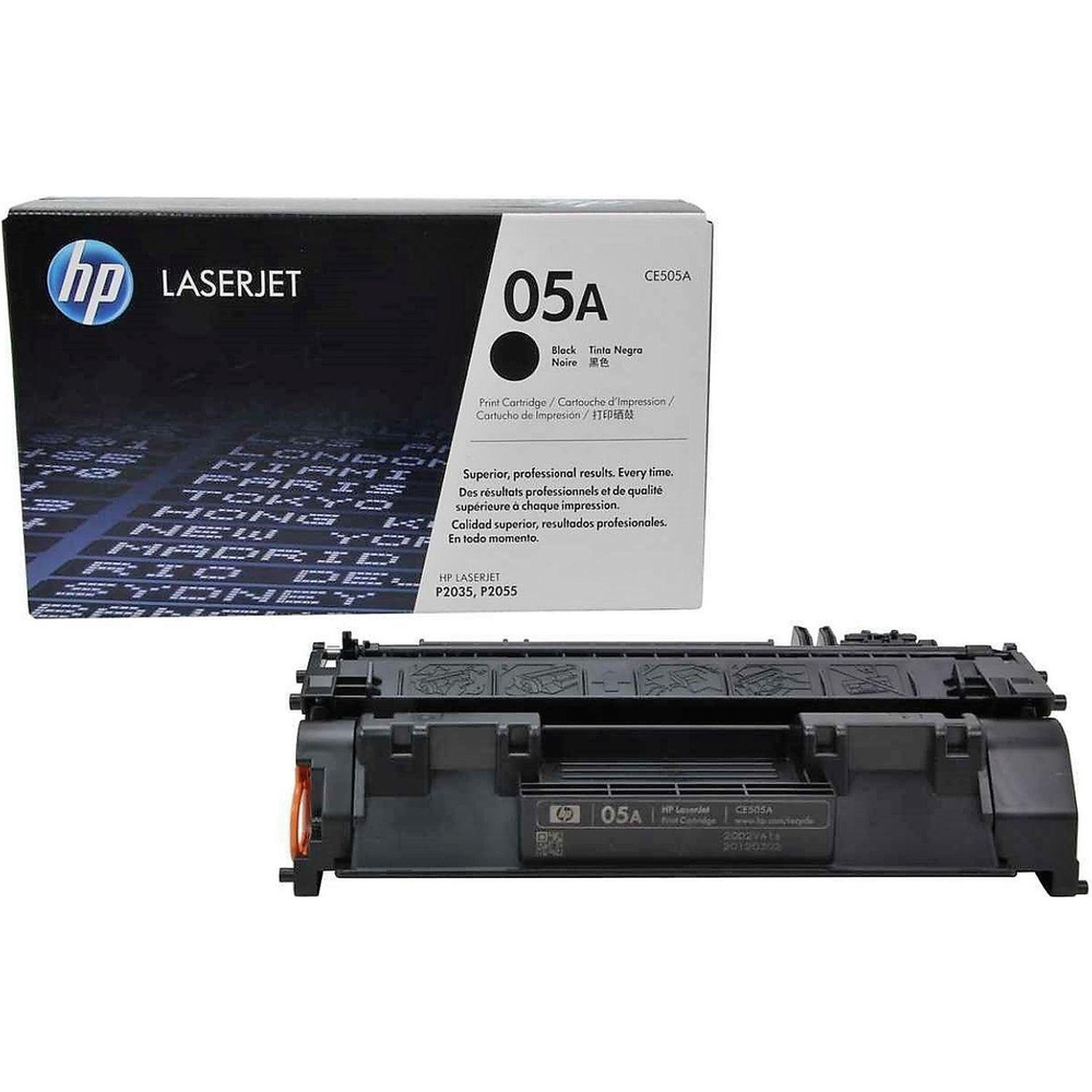 Картридж лазерный HP 05A CE505D чер. для LJ P2035/P2055 (2шт/уп)