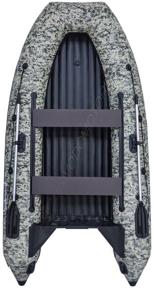 Лодка надувная OMOLON SLD 380 IB (надувное дно) камуфляж