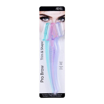Ardell Pro Brow Trim & Shape 1 St. wimpern- und augenbrauenpflege für Frauen Haarschneidemaschine 3 St.