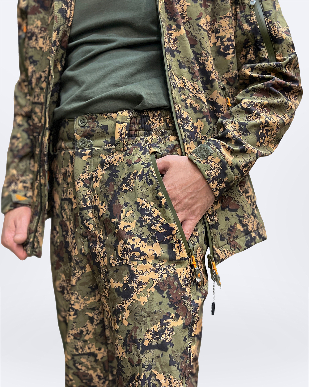 Костюм Pride Магнум SoftShell демисезонный, мембрана 10000/10000, Лес