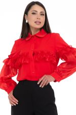 Блуза Очень красивая(алый) Diolche