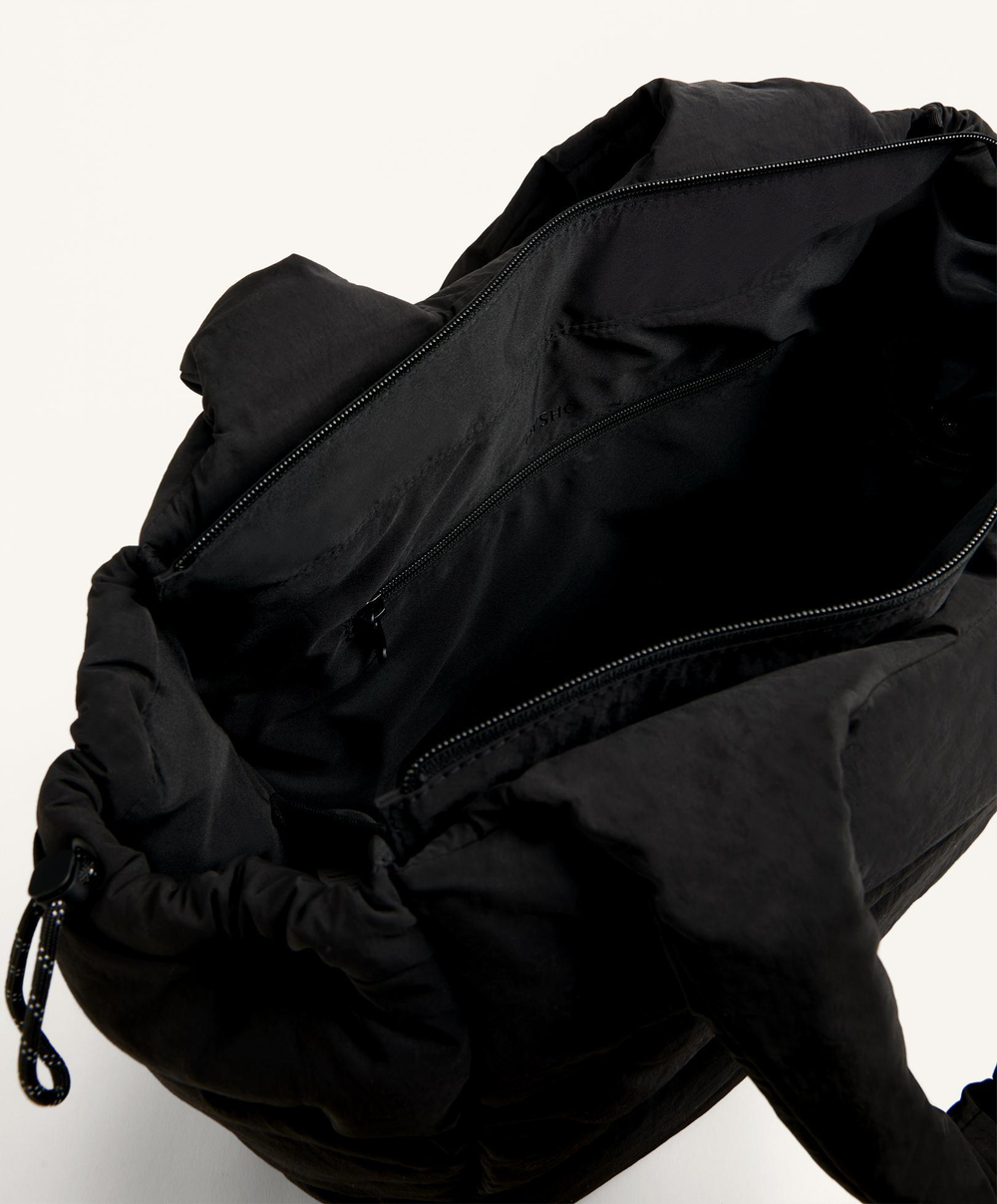 Oysho Мягкая сумка-шоппер, черный