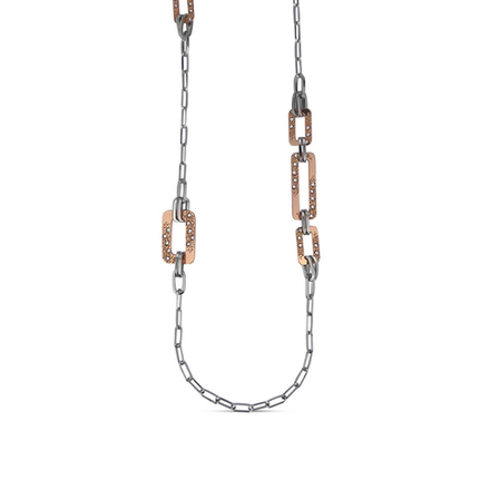 Колье Boccadamo XGR637RS BW/S/RG