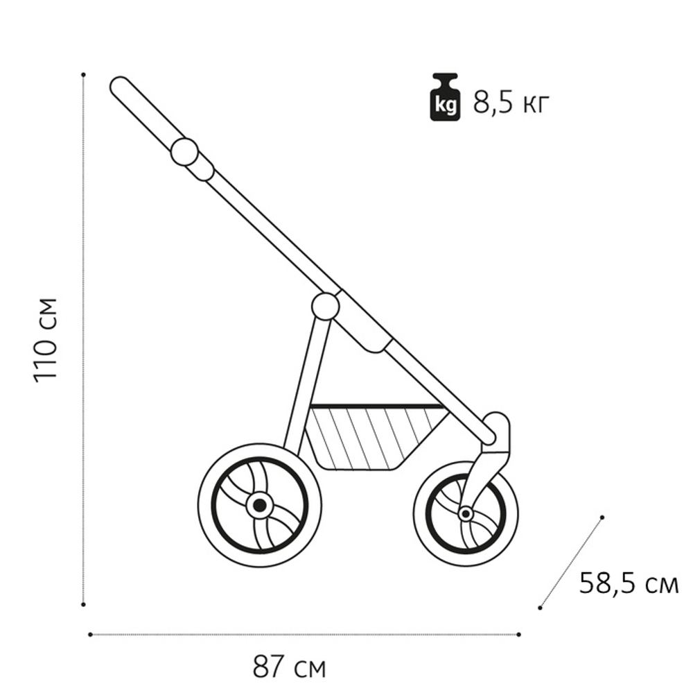 Коляска Noordline Olivia Sport 3 в 1 Beige