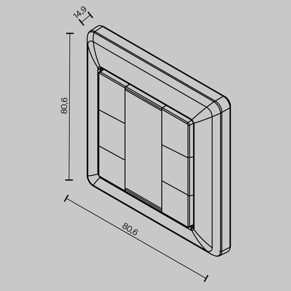 Панель управления Maytoni Lighting control 721041