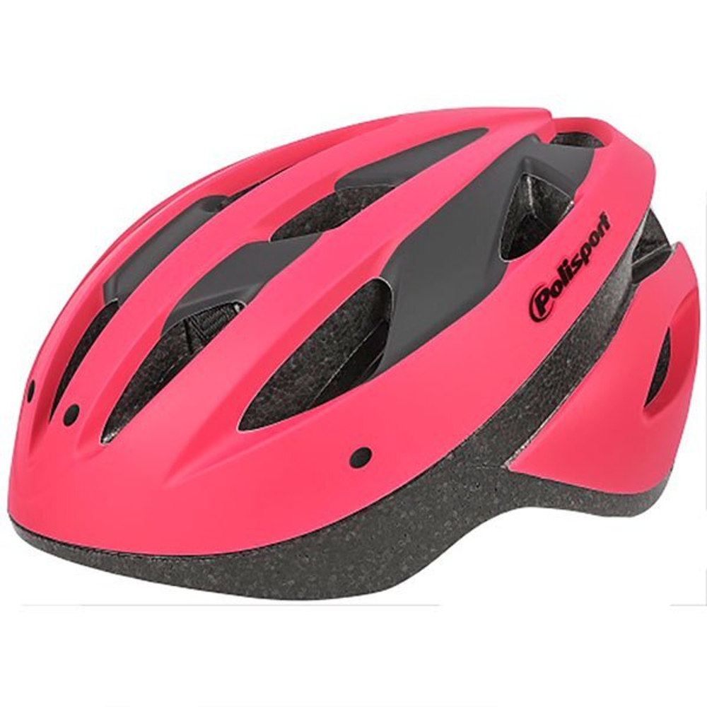 Шлем велосипедный взрослый Polisport Sport ride (m=54/58), fushia /black matte