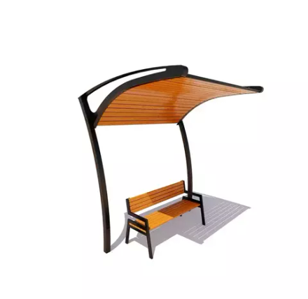 Пергола "Волна", сосна, лак