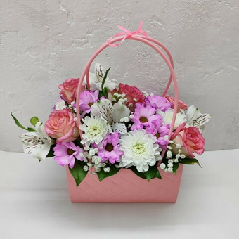 Букет в сумочке "Светлана"