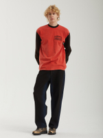 Мужской Лонгслив Aged Colour Block Ancient Temple