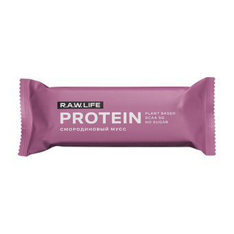 Протеиновый батончик смородиновый мусс R.A.W. LIFE, 47 г
