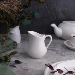 Молочник 120 мл белый фарфор P.L. Proff Cuisine [10]